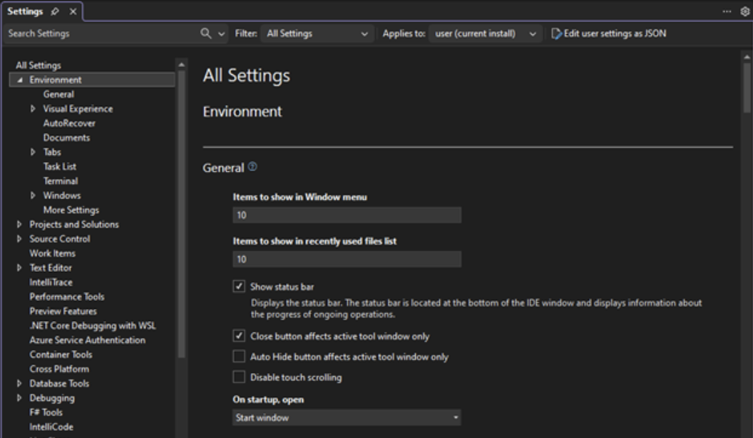 微软 Visual Studio 2022 17.10 首个预