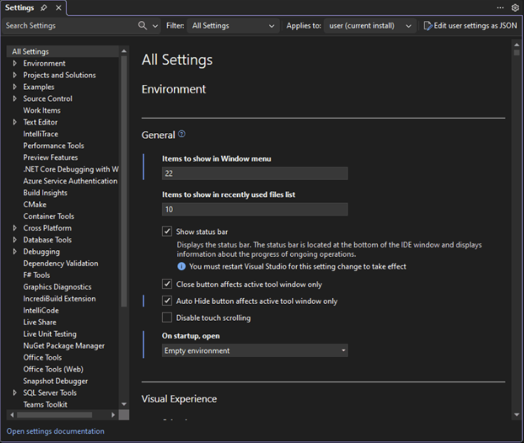 微软 Visual Studio 2022 17.10 首个预
