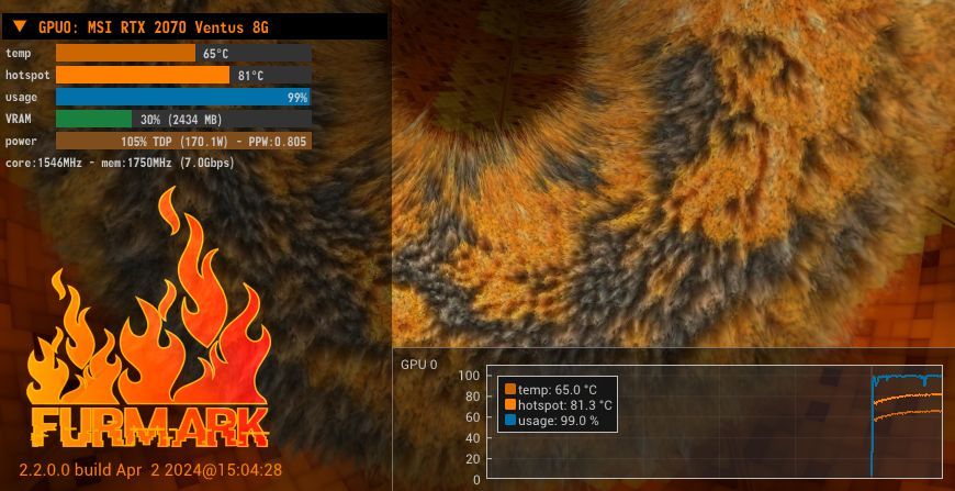 显卡烤机软件 FurMark 2.2.0 发布:支