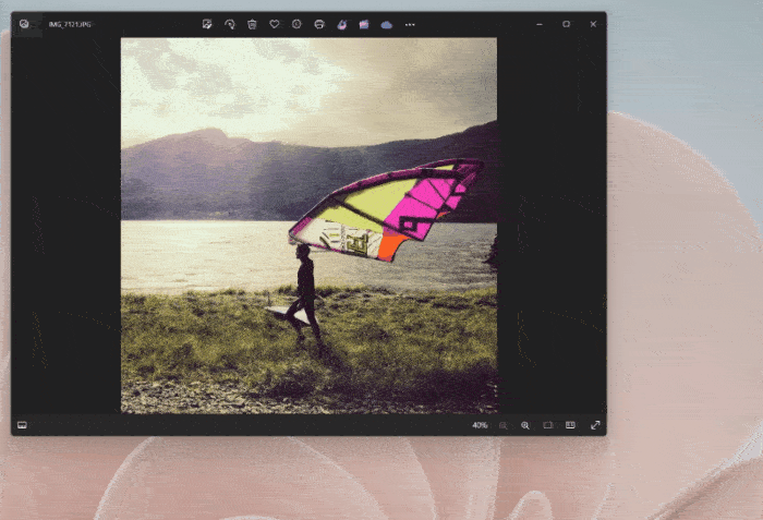 微软邀测新版 Win11 照片：集成 Design