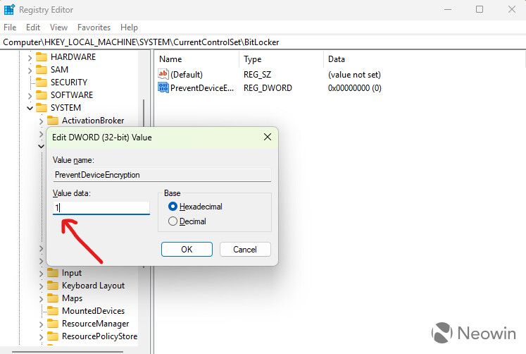 在 Windows 11 装机时禁用 BitLocker