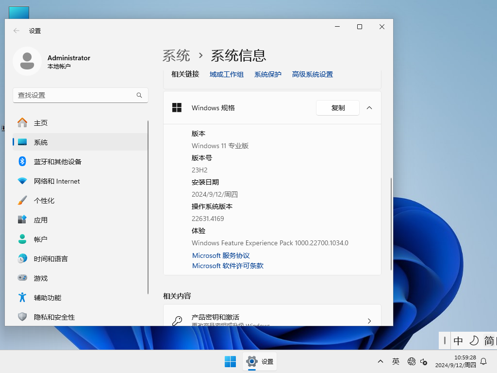 【稳定流畅】Win11 64位最新专业版（23H2）