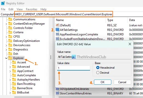 Win11 24H2 无法启用经典的 Alt+Tab 界