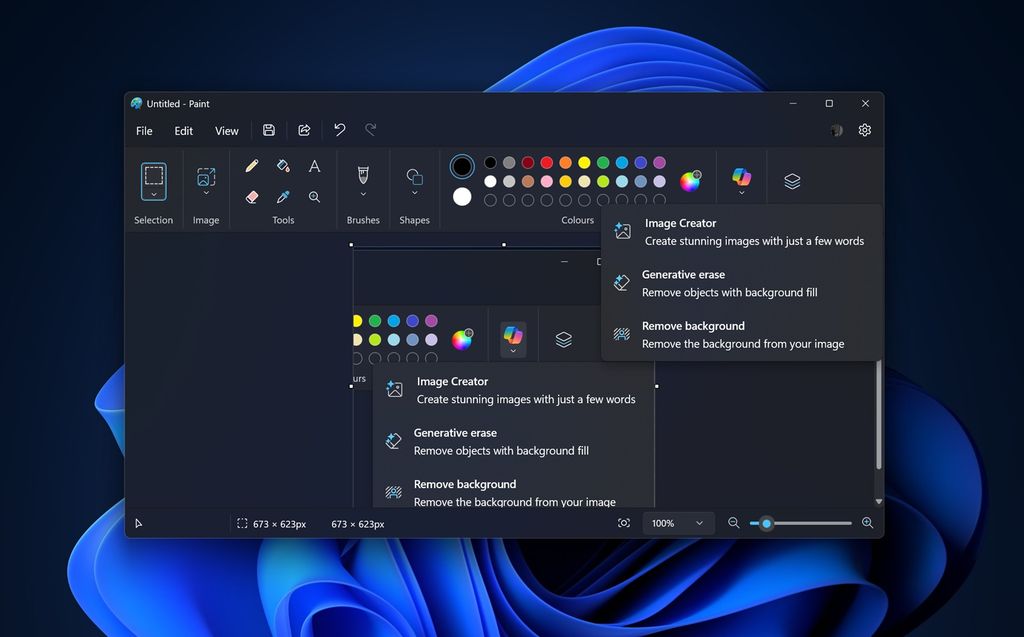 微软 Win11 画图转型全民创作平台：AI 