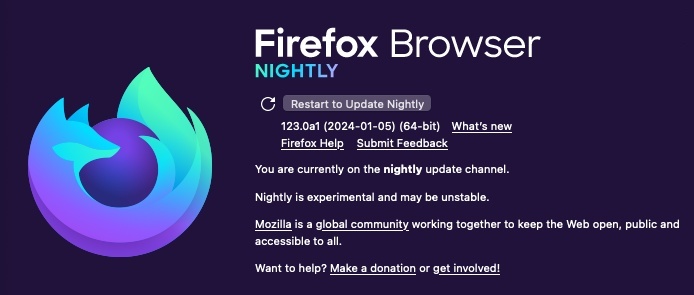 FireFox 火狐浏览器开始支持 PWA 应用