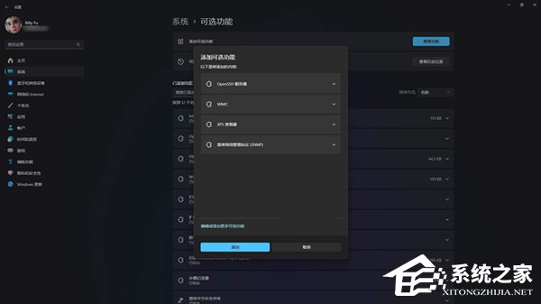 Win11安装和卸载可选功能最简单的方法