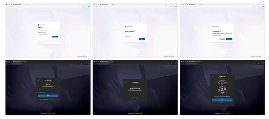 微软计划 8 月更新个人账户登录页面！