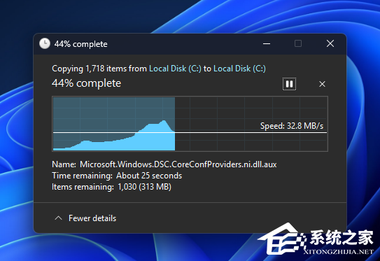 微软优化 Win11 复制 / 粘贴对话框：新