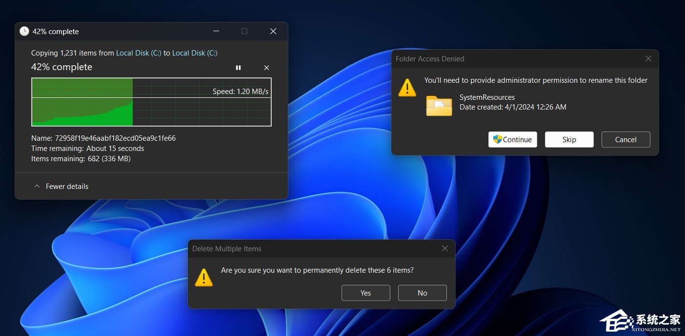 微软优化 Win11 复制 / 粘贴对话框：新