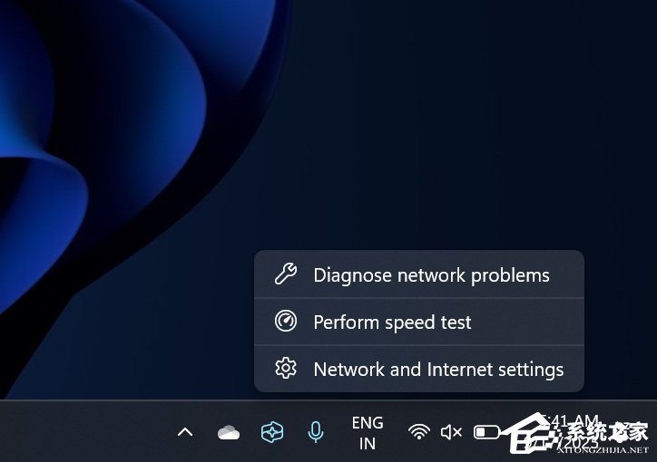 微软 Win11 预览版任务栏测速功能:依