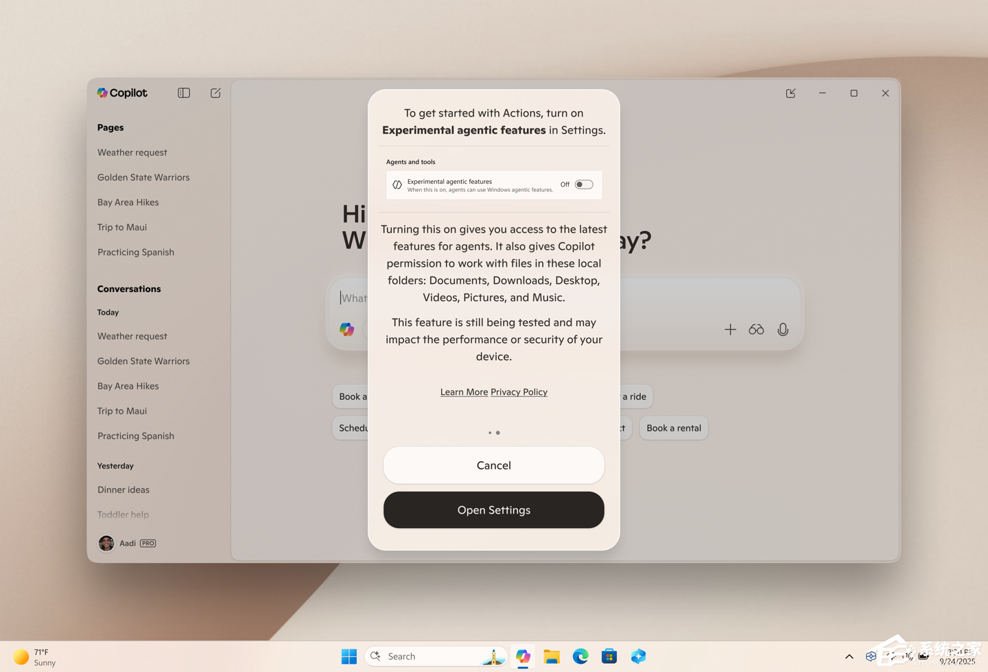 微软确认 Win11 将演进为“智能体 OS”