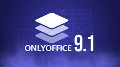 ONLYOFFICE 发布 9.1 版本：PDF 新增密文功能、表格函数提速 4 倍