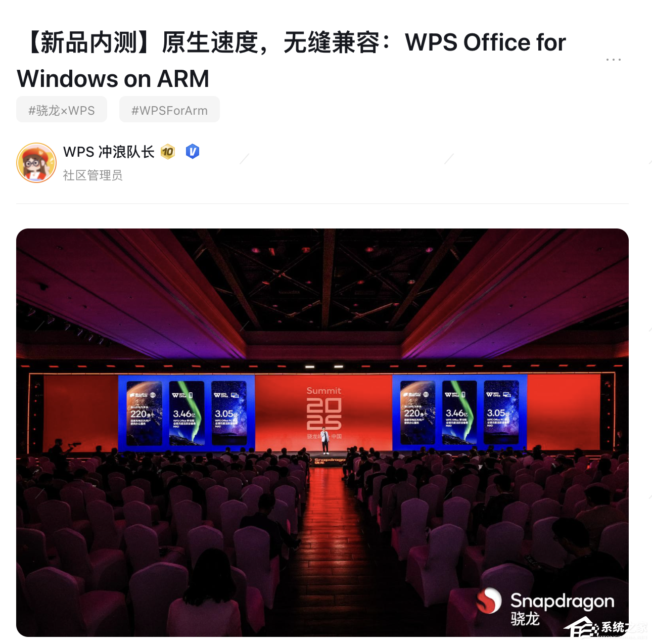 WPS 办公软件 Windows on Arm 原生版内