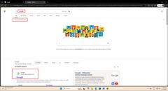 Edge 浏览器输入 Google 被导向高仿 Bing