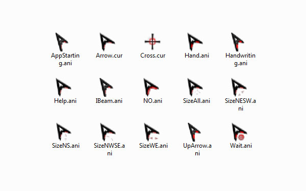 绚丽蜻蜓鼠标指针