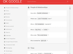 Google Now语音指令来袭：Ok-google.io列出了150条指令
