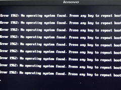 电脑开机出现Error 1962错误如何解决？