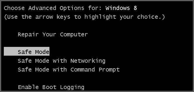  快速进入Win8安全模式？F8键来帮你