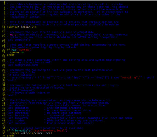 Linux vim注释颜色看不清如何更改?