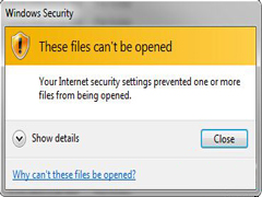 Win7在Internet安全设置下可打开文件的两种方法