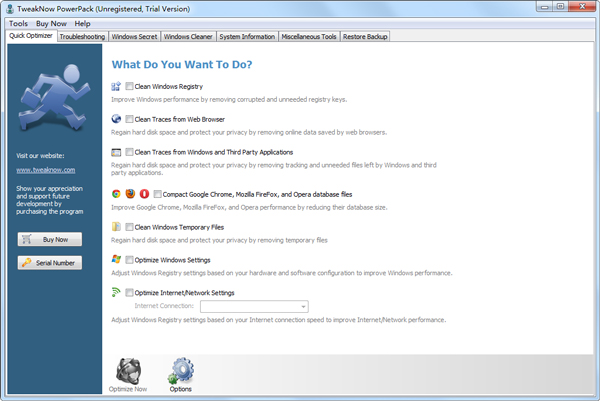 TweakNow PowerPack(系统优化工具箱) V4.6.0 英文版