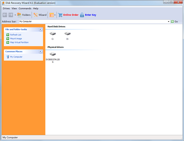 Disk Recovery Wizard(数据备份软件) V4.1
