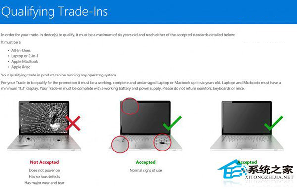 微软推出苹果Macbook折价换Win10电脑活动