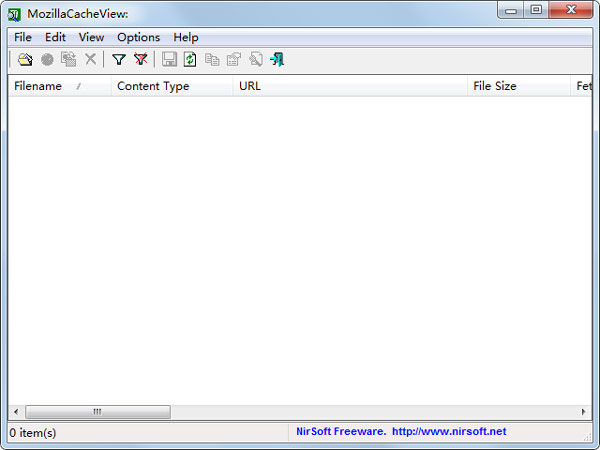 MozillaCacheView(缓存查看工具) V1.69 英文绿色版