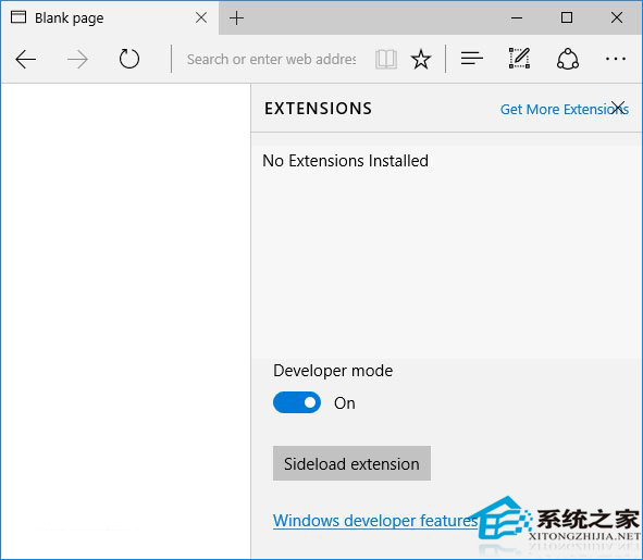 Win10 RS1预览版Edge惊现扩展面板