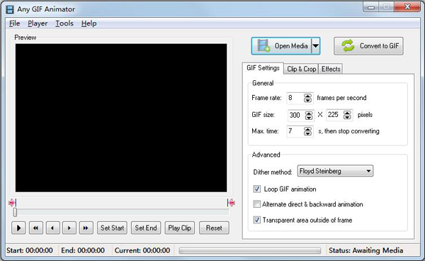 Any GIF Animator(gif动画制作工具) V2.7