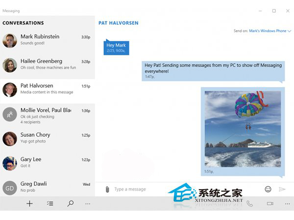 电脑收发短信！Win10移动版年度更新预览版14327更新内容介绍
