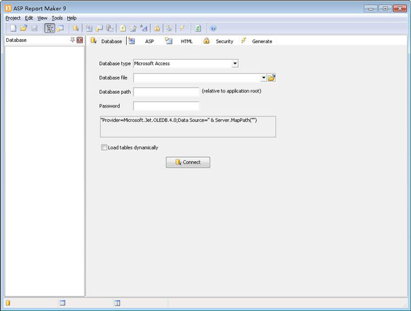 ASP Report Maker(报表工具) V9.0.1 英文版