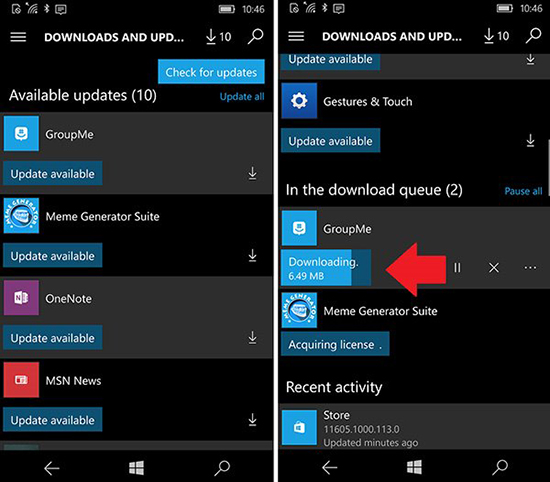 Win10 Mobile《应用商店》再次更新：新增应用大小提示