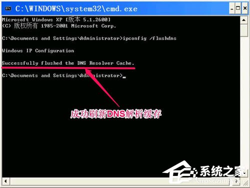WinXP无法清除DNS缓存怎么解决?