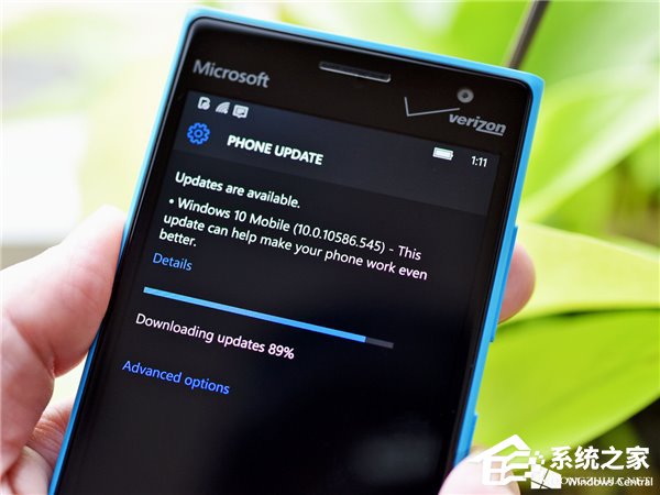 Win10 Mobile正式版10586.545推送：属于分支更新