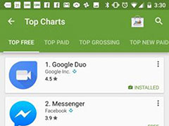 Google Duo成Play商店当中最热门的免费应用