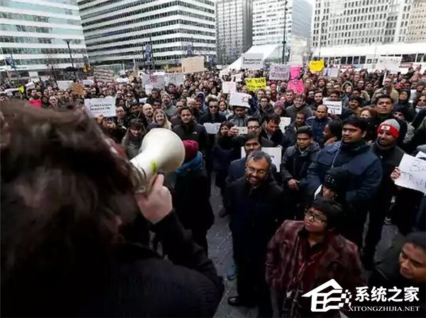 抗议移民禁令！硅谷员工计划“圆周率节”涌上街头