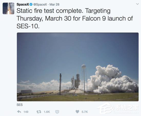 SpaceX或再创历史：本周再次发射回收火箭！