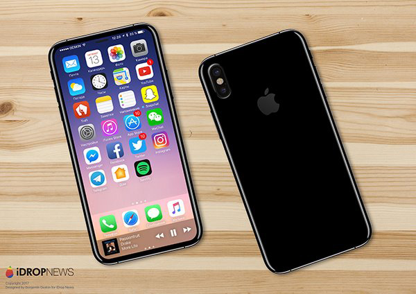 全面屏or玻璃下指纹识别？苹果iPhone8竟有多款原型机