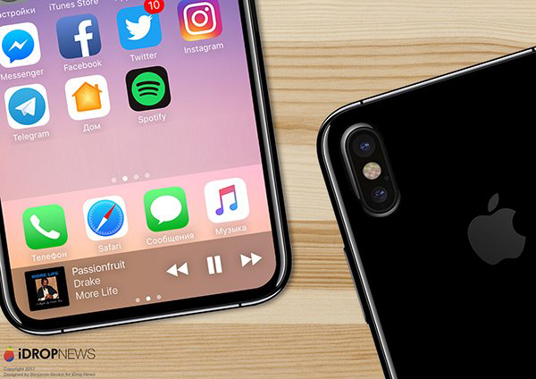 全面屏or玻璃下指纹识别？苹果iPhone8竟有多款原型机