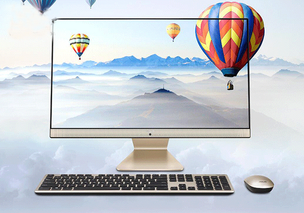 超窄边框设计,华硕推全新Win10一体机Vivo AiO V241