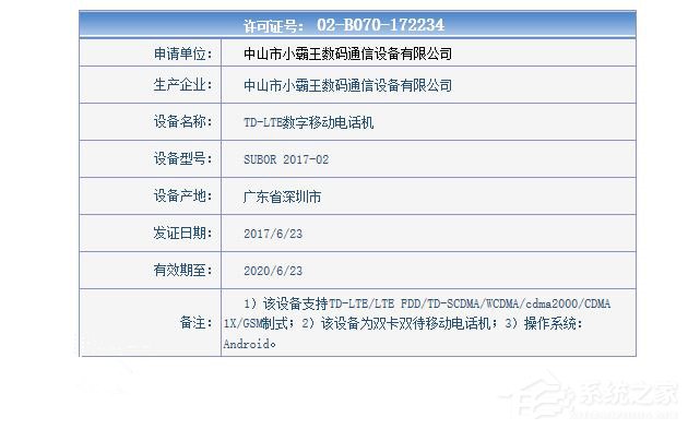 小霸王出手机了：后背小霸王经典图标