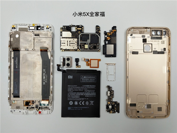 小米5X拆解图赏：1499元的iPhone 7 Plus做工没得挑