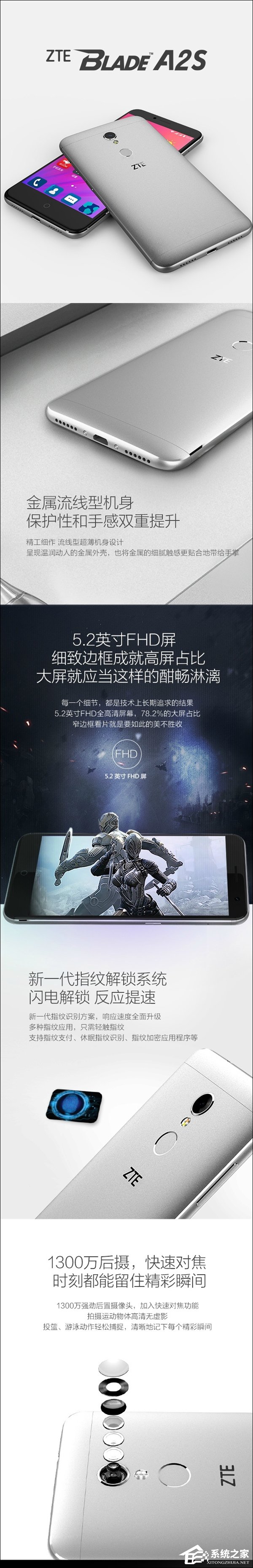 699元！一图看懂中兴千元新机Blade A2S