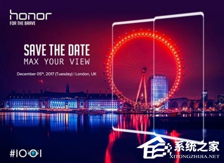 年底在英国发布!外媒曝光华为荣耀全面屏新机V10
