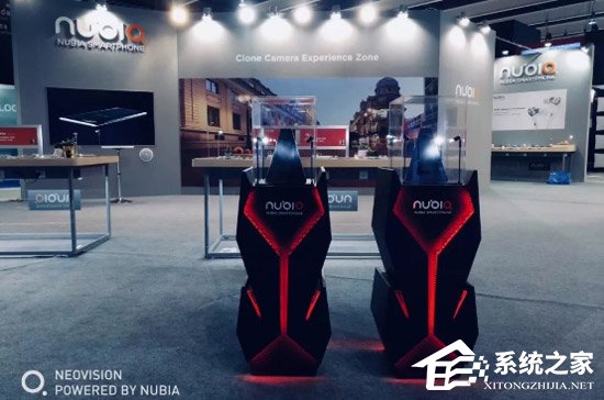 MWC 2018:努比亚展出概念游戏手机