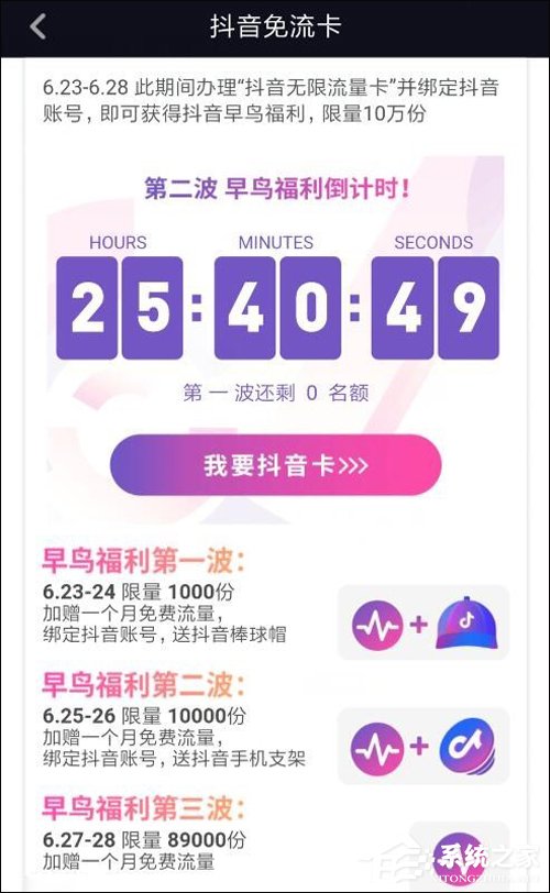 月租仅5元！抖音联合中国电信推出无限流量卡