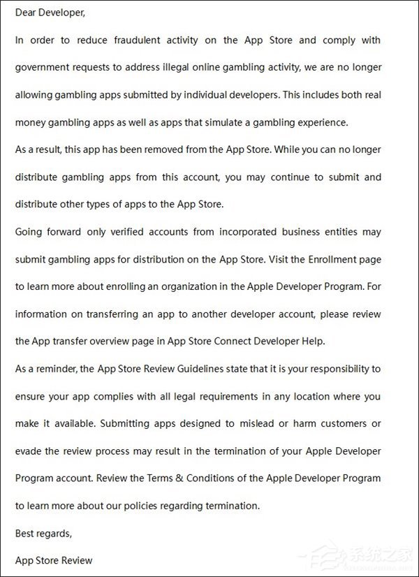 清理App Store！苹果宣布禁止个人开发者提交涉赌应用