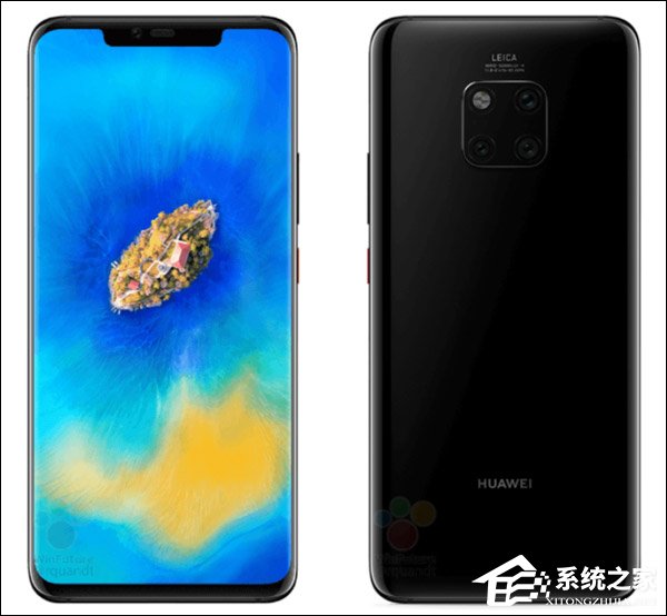 华为Mate 20 Pro手机官方渲染图疑曝光