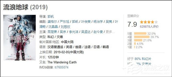 不计入总分！豆瓣回应《流浪地球》评分“五星改一星”